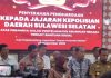 Tri Rismaharini Serahkan Penghargaan Kepada Kapolda Sulsel Atas Kasus BNPT