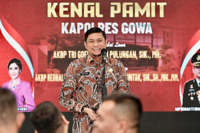 AKBP Reonald Truly Sohumuntal Simanjuntak Menggantikan AKBP Tri Gofaruddin Selaku Kapolres Gowa