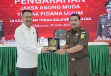 Pengarahan JAM Pidum di Kejaksaan Tinggi Sulawesi Selatan