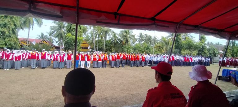 PMR UPT SMKN 1 Kepulauan Selayar Ikuti Perkemahan HUT PMI ke-79