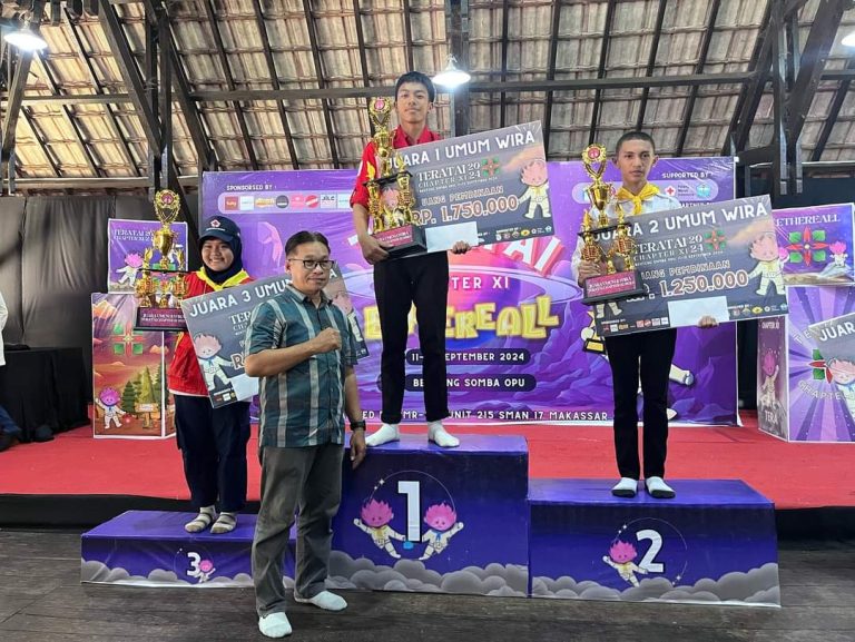 PMR Unit 202 SMAN 2 Makassar Raih Juara2 Umum Lomba Kepalangmerahan Tingkat Wira se Sulsel